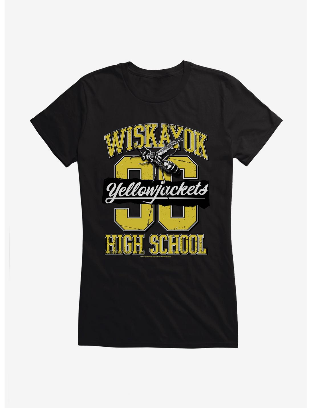 Yellowjackets Varsity Wiskayok High School Girls T-Shirt