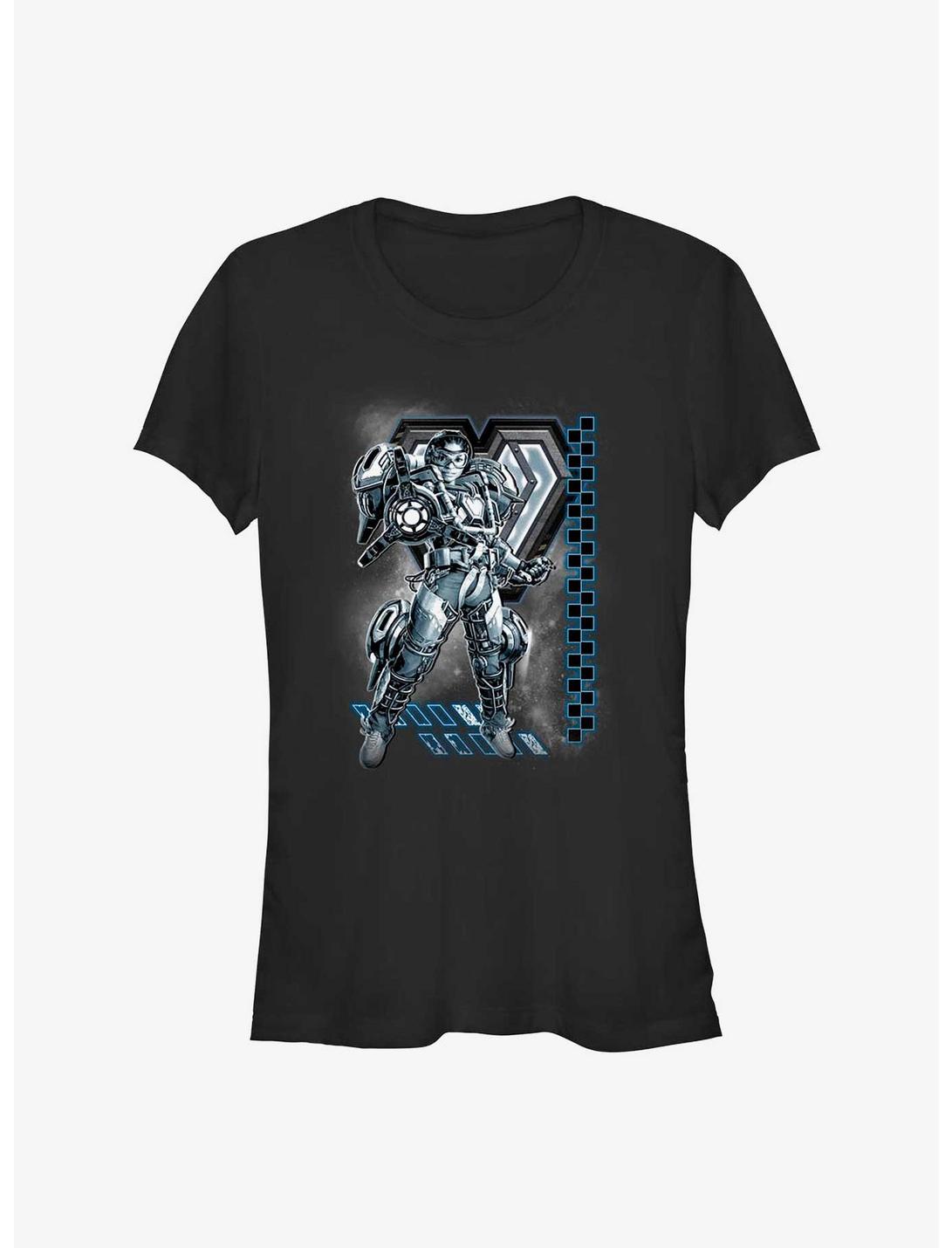 Marvel Black Panther: Wakanda Forever Ironheart Hero Pose Girls T-Shirt