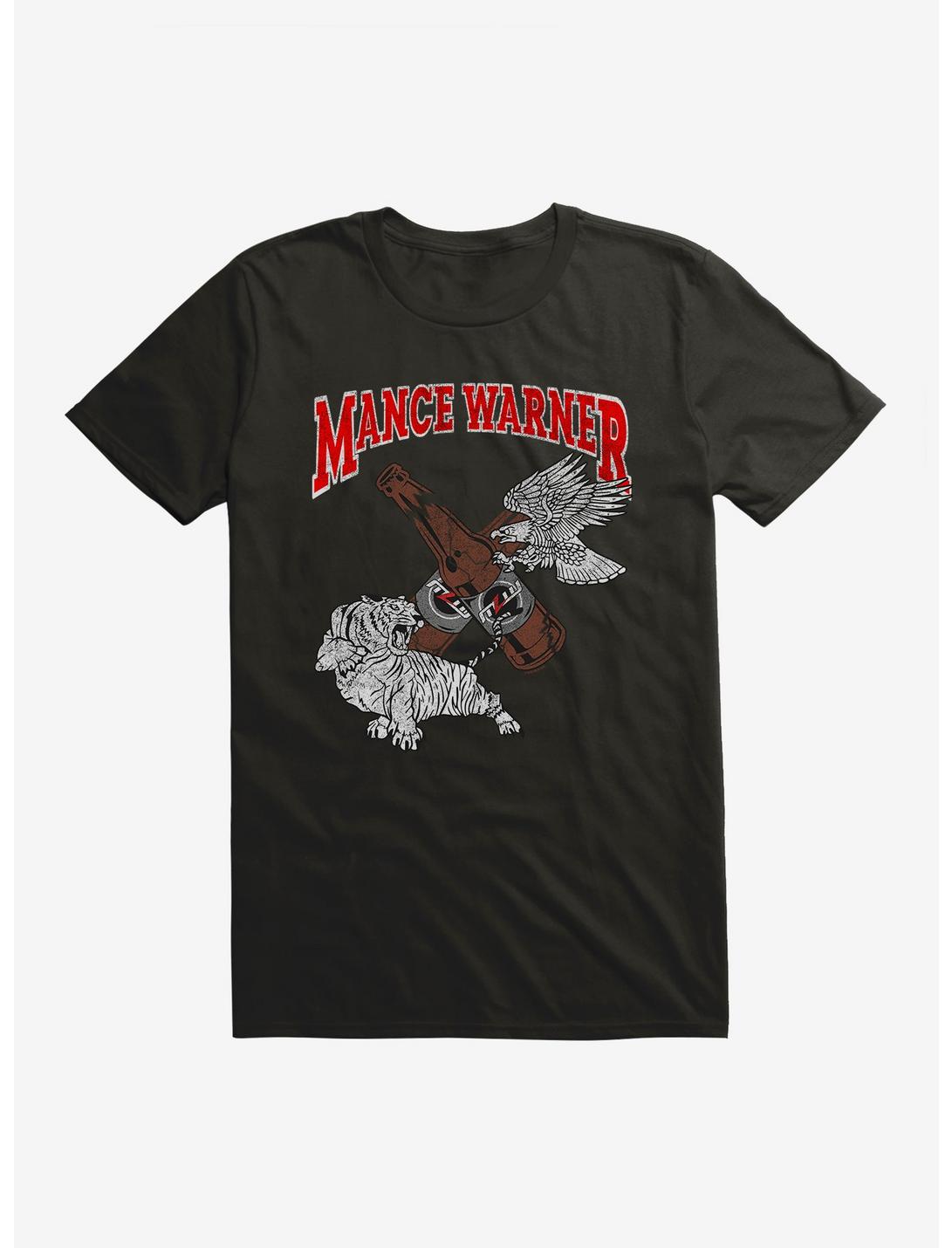 T-shirt Major League Wrestling Mance Warner Bouteilles cassées