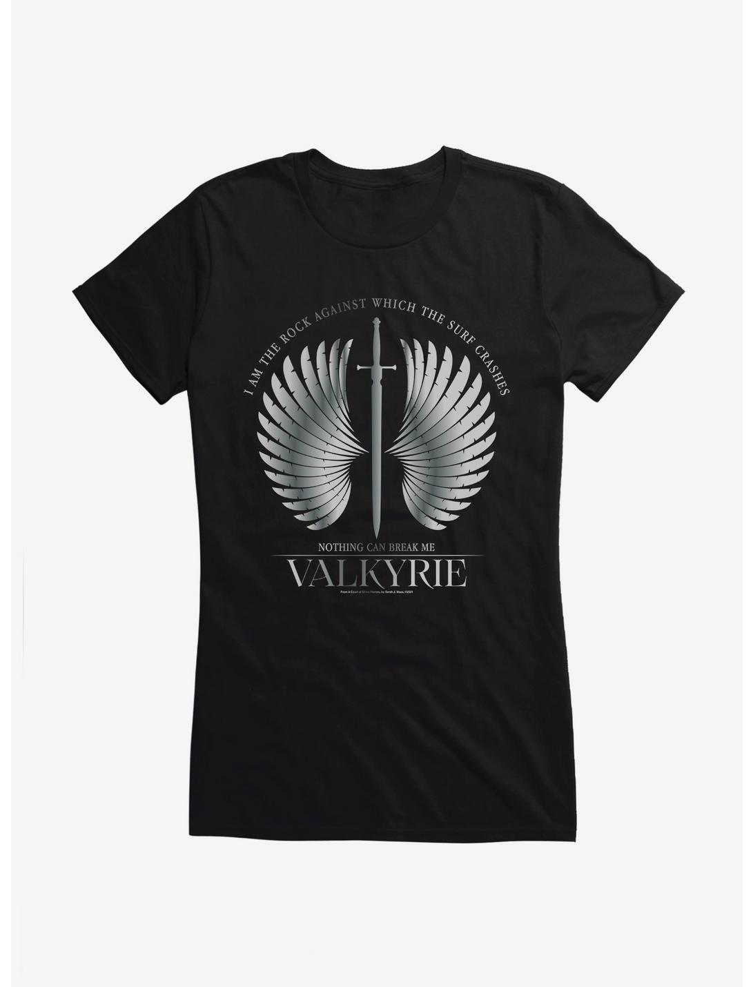 T-shirt Valkyrie Wings A Court Of Silver Flames pour filles