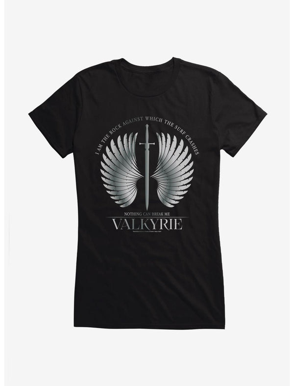A Court Of Silver Flames Valkyrie Wings Girls T-Shirt