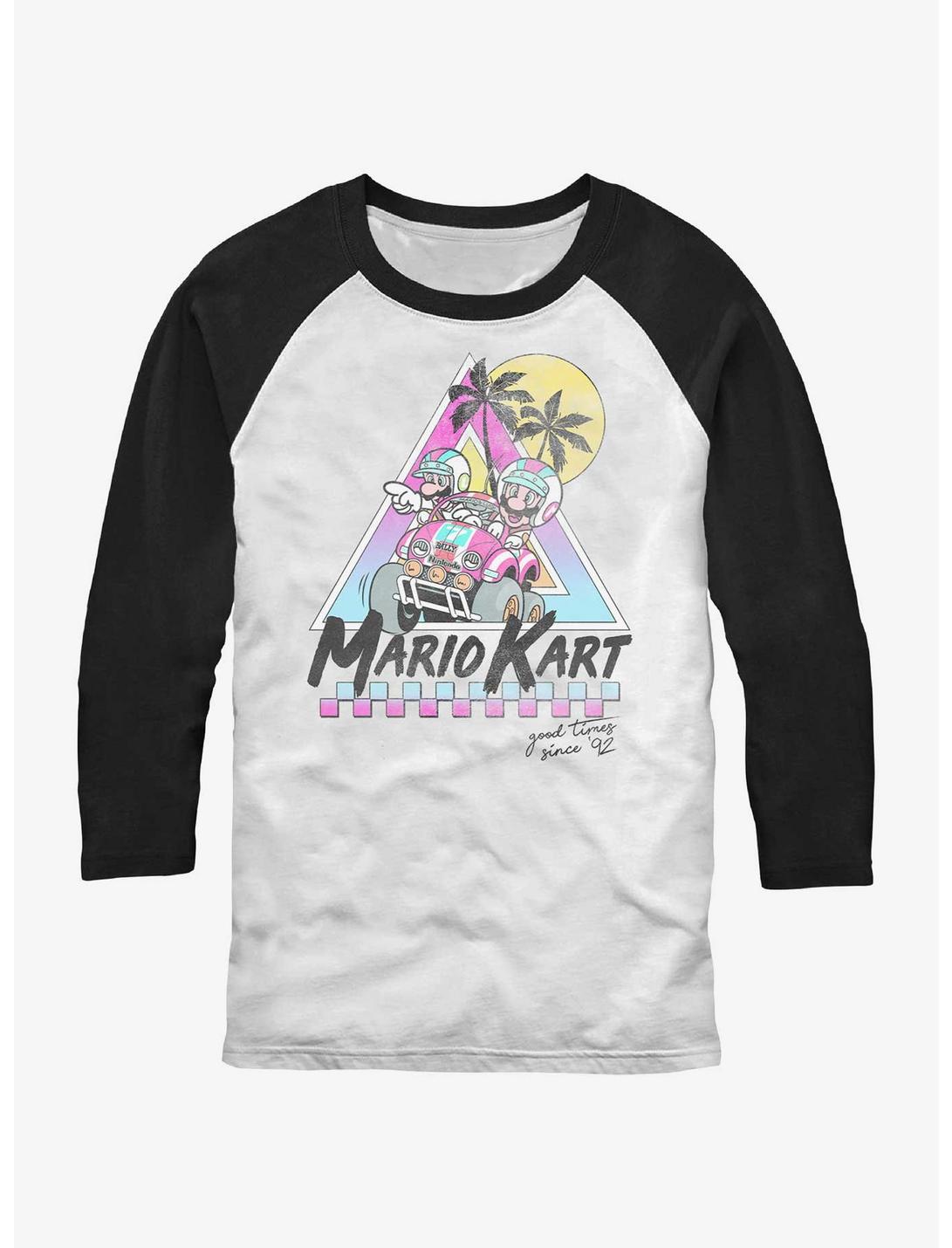 Nintendo Mario Kart Beach Race Raglan T-Shirt