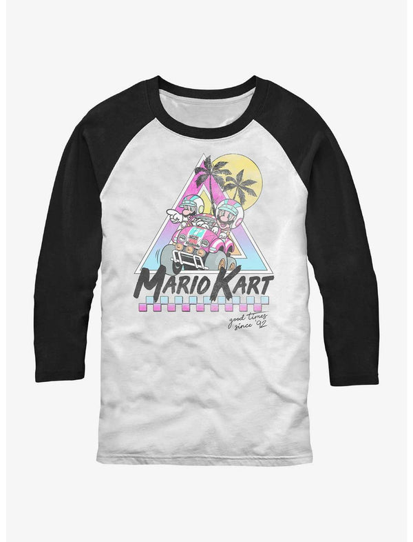 Nintendo Mario Kart Beach Race Raglan T-Shirt