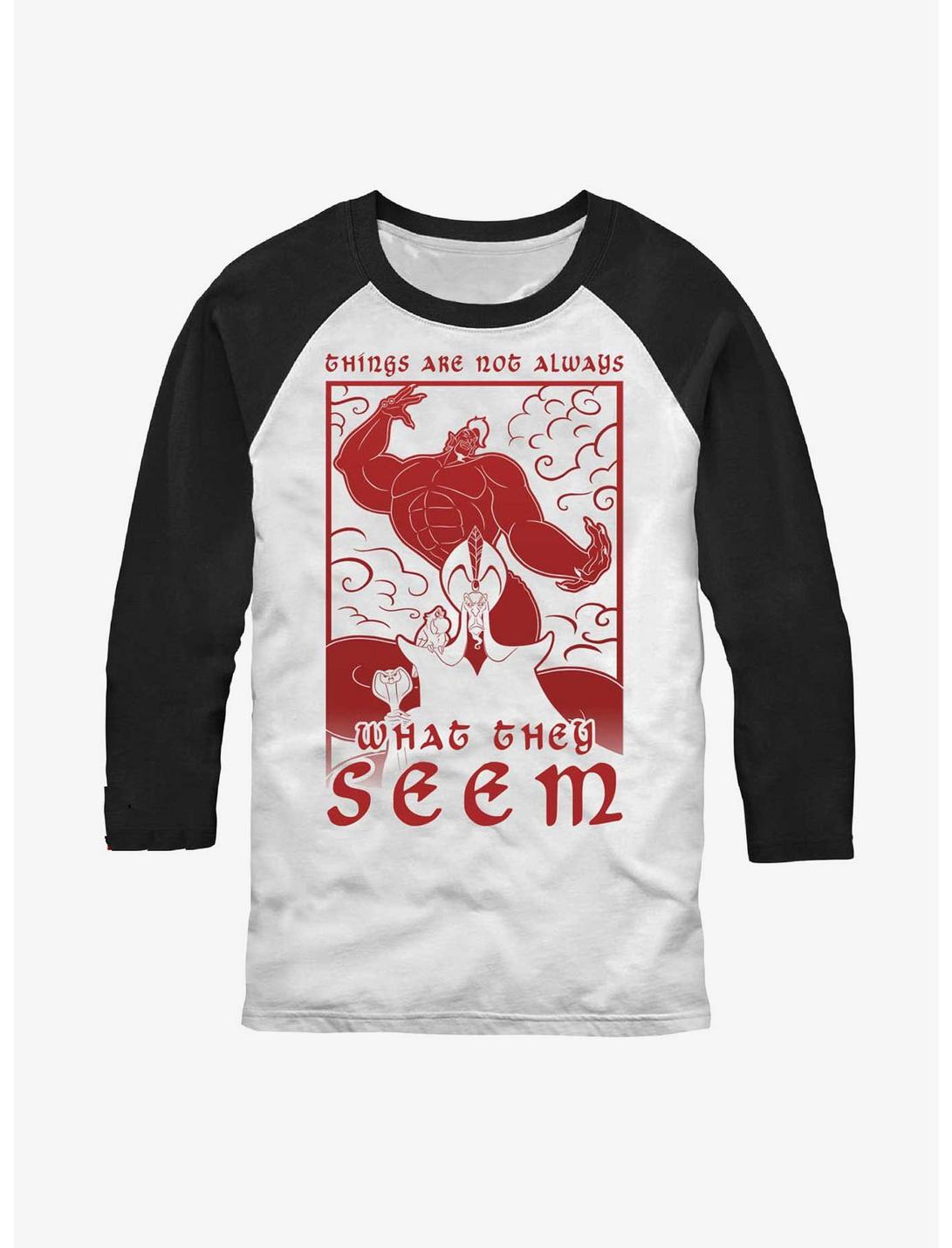 Disney Villains Jafar Evil Genie Raglan T-Shirt