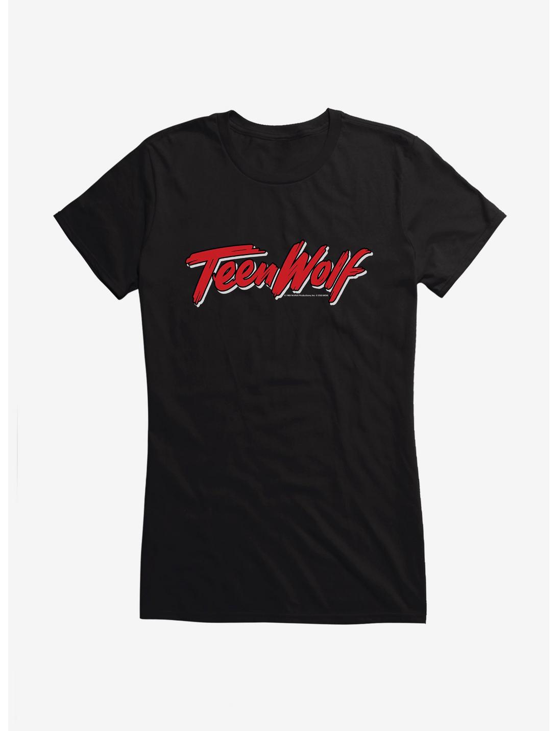 Teen Wolf Title Logo Girls T-Shirt