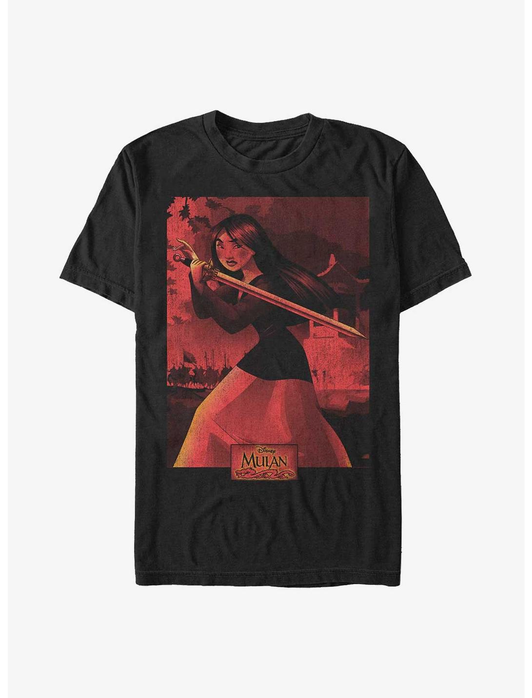 Disney Mulan Warrior Poster T-Shirt