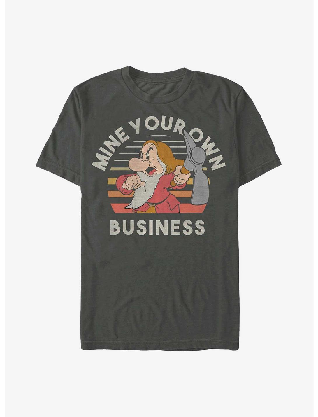T-shirt Disney Blanche-Neige et les Sept Nains Grincheux « Occupe-toi de tes affaires »