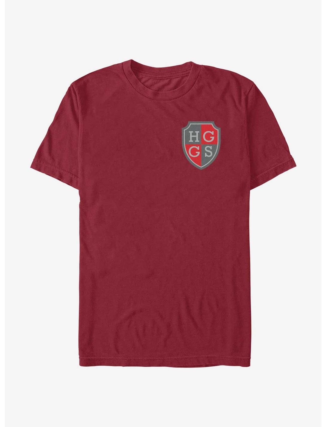 Heartstopper Harvey Greene Grammar School Pocket Crest T-Shirt