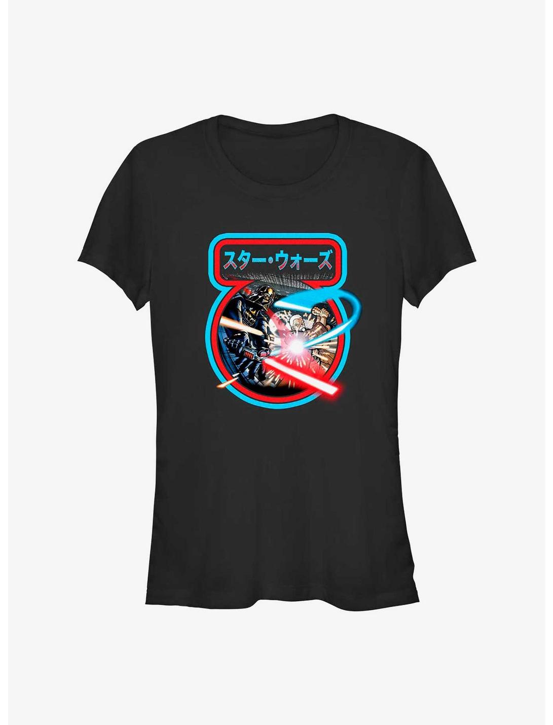 Star Wars Light Saber Jedi Fight Girls T-Shirt