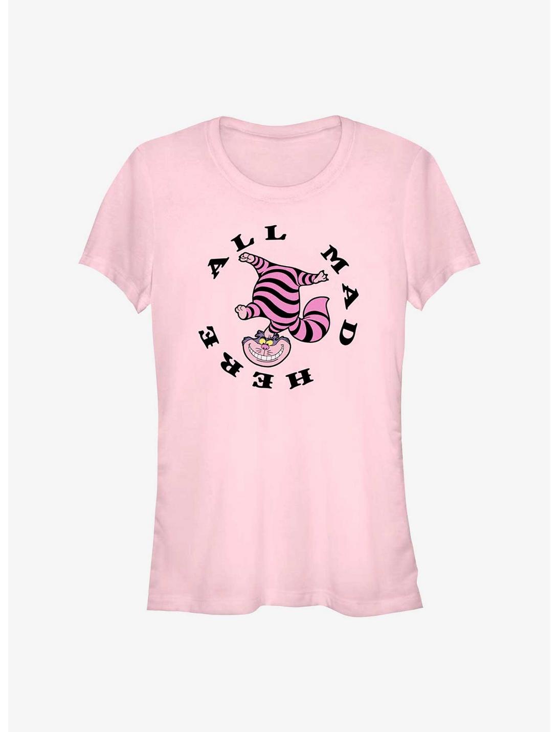 T-shirt Fille Disney Alice au Pays des Merveilles Le Monde du Chat du Cheshire