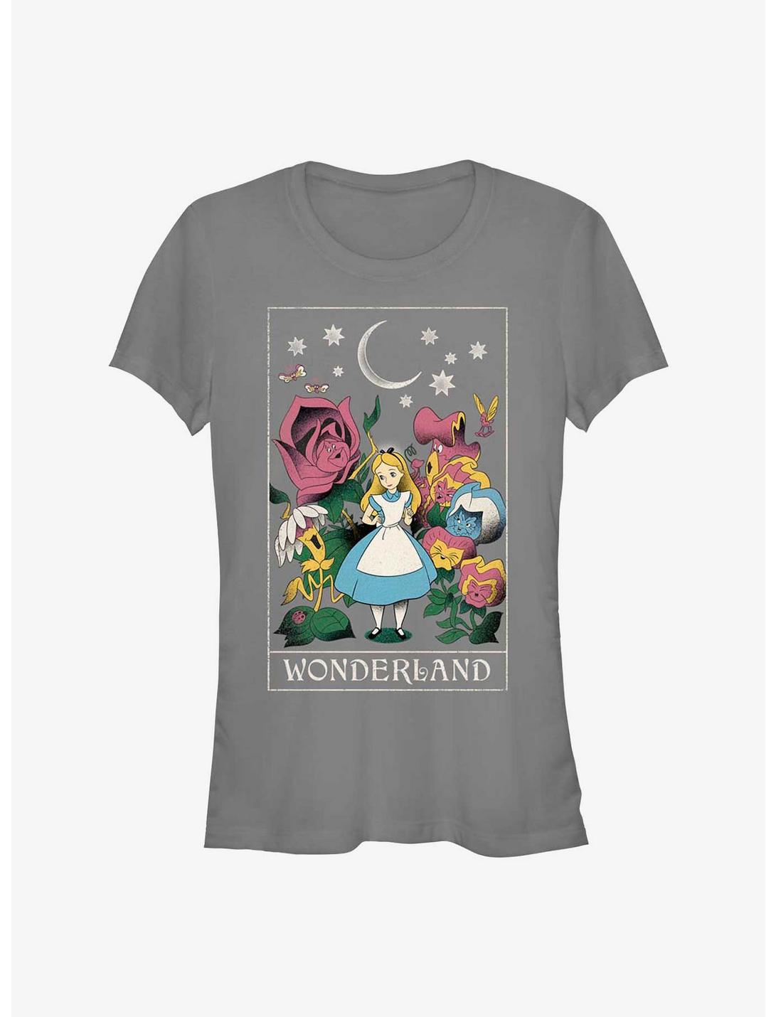 Disney Alice In Wonderland Cosmic Card Girls T-Shirt