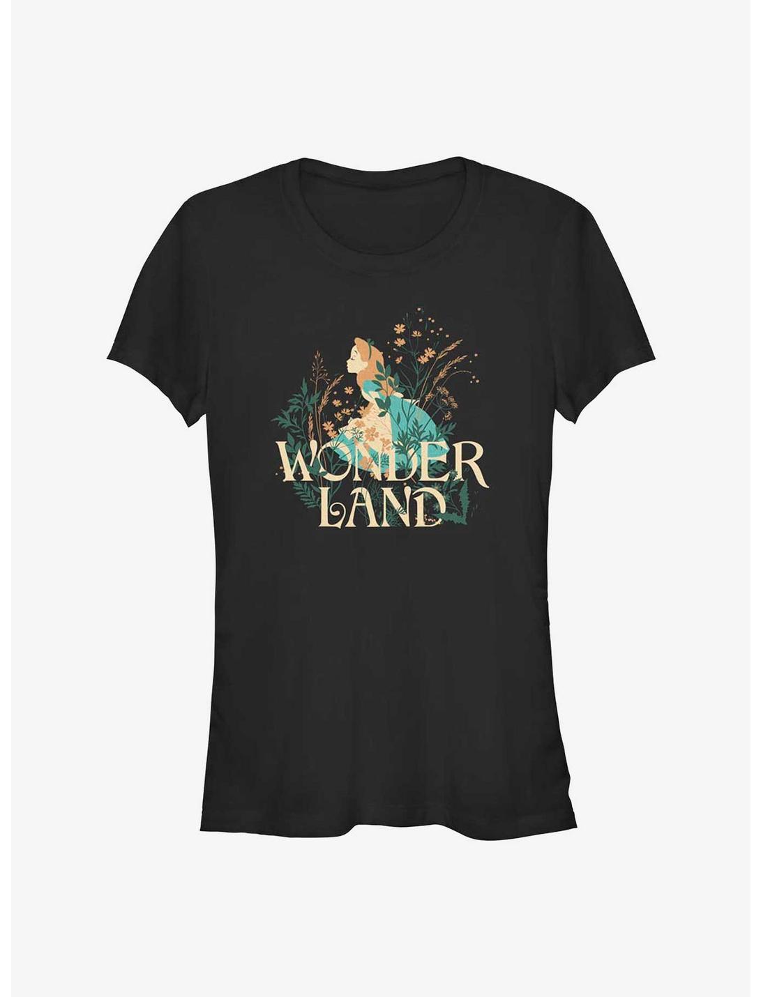 T-shirt Fille Disney Alice au Pays des Merveilles Sentez les Fleurs