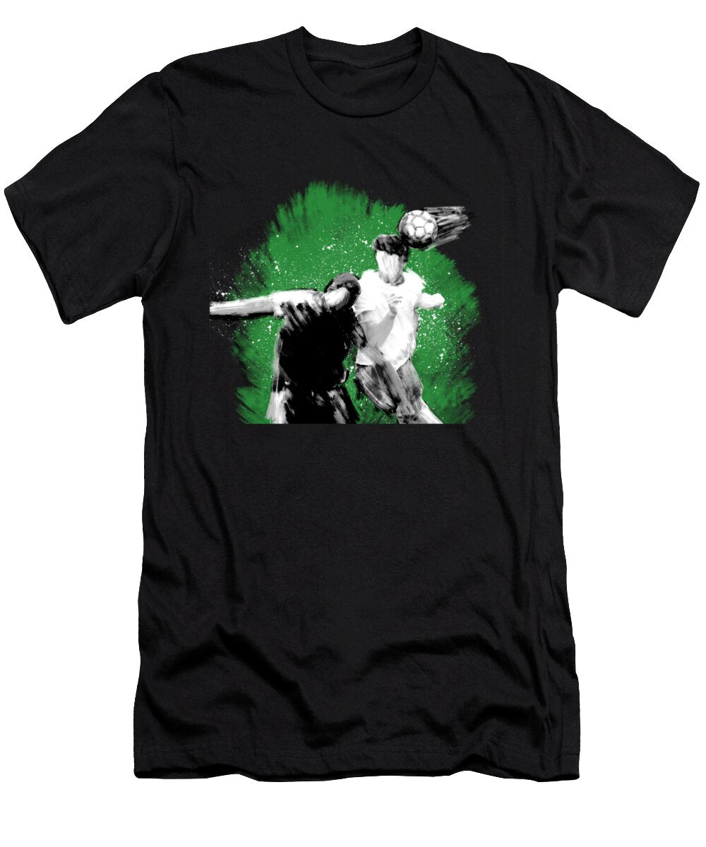 202009 0028 Fussball Abstrakt7 Kalli Designshop T-Shirt