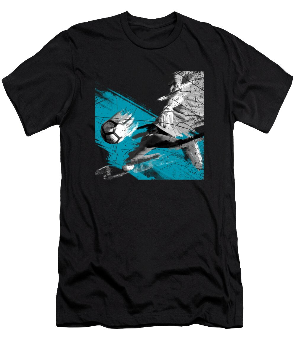 202009 0030 Fussball Abstrakt9 Kalli Designshop T-Shirt