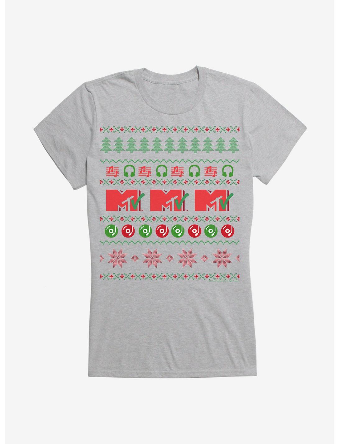 MTV Ugly Christmas Sweater Girls T-Shirt