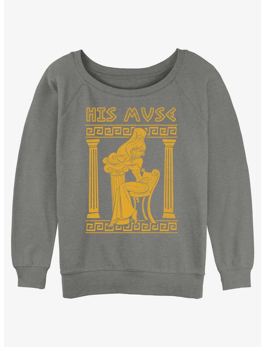 Disney Hercules His Muse Meg Girls Slouchy Sweatshirt