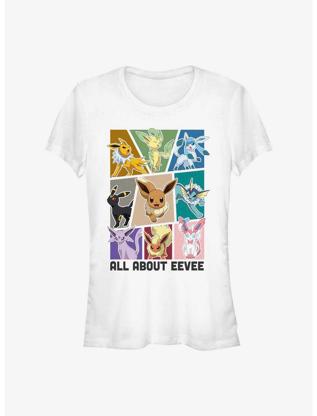 Pokemon Eevee Eeveelution Girls T-Shirt