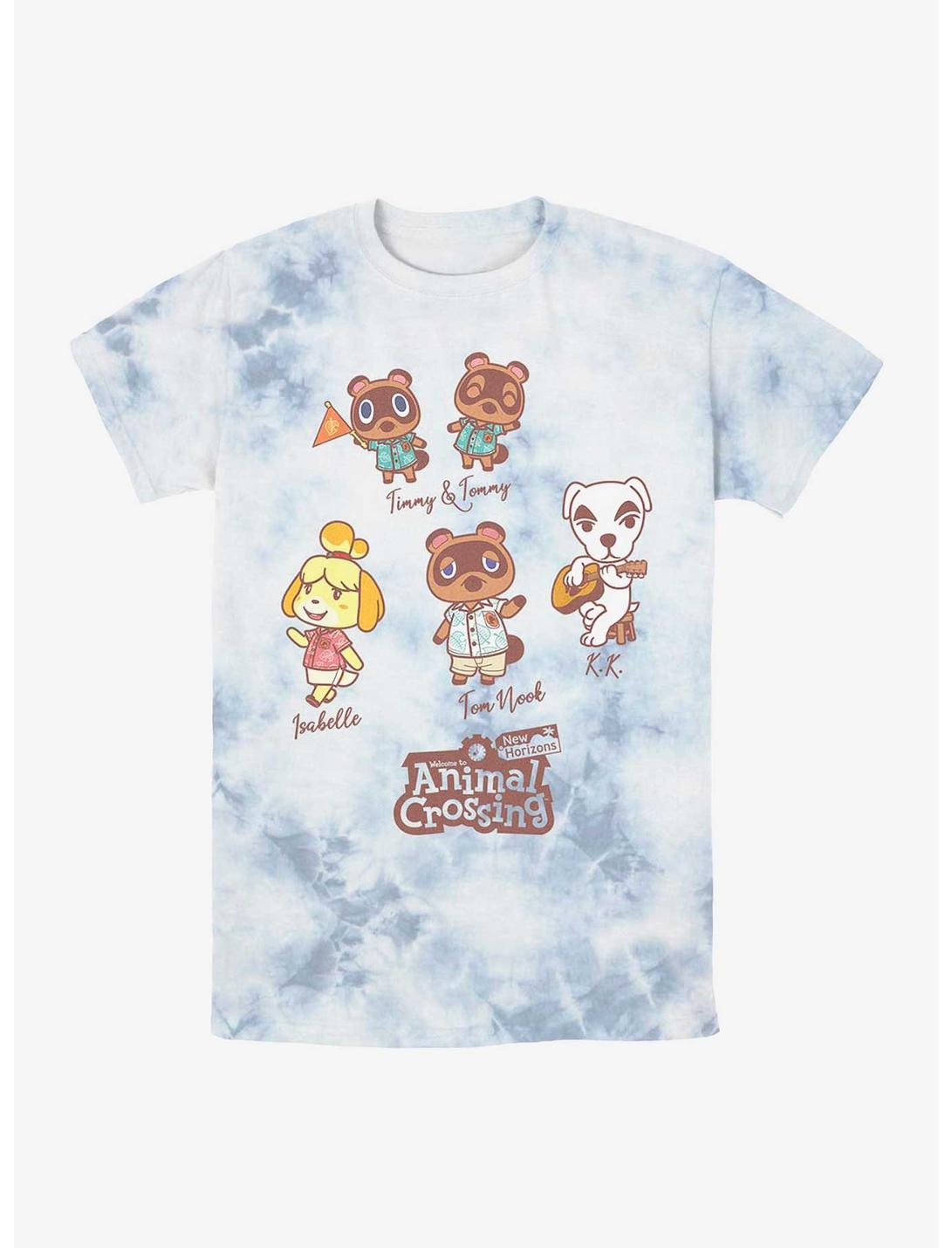 Nintendo Animal Crossing Island Welcome Team Tie-Dye T-Shirt