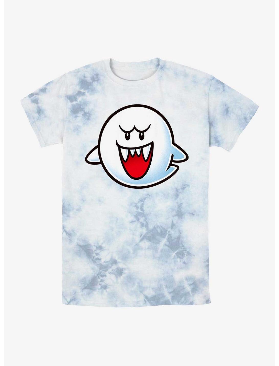 Nintendo Mario Boo Face Tie-Dye T-Shirt