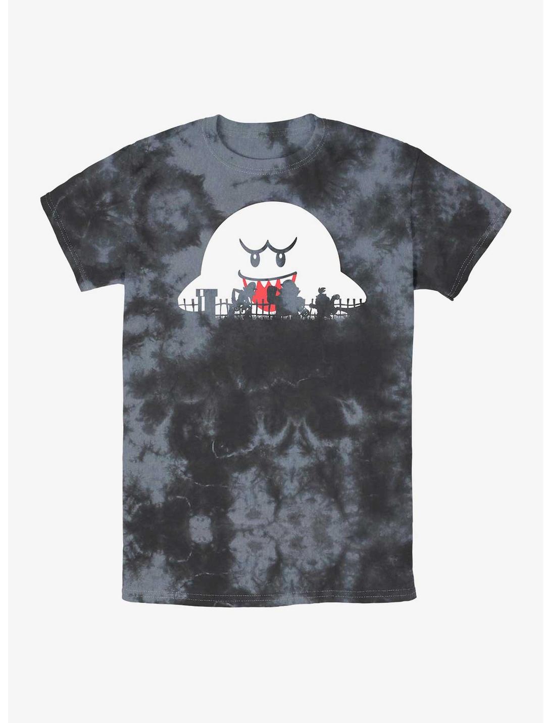Nintendo Mario Boo Moon Tie-Dye T-Shirt