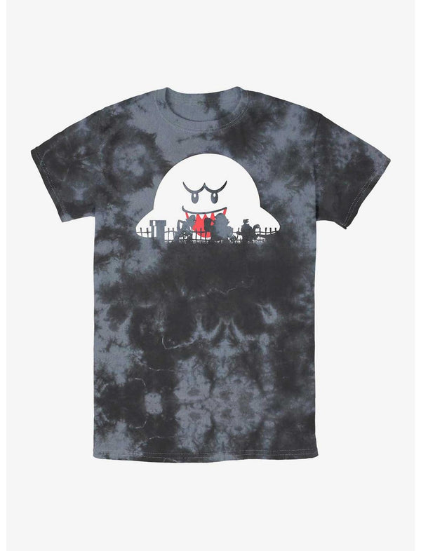 Nintendo Mario Boo Moon Tie-Dye T-Shirt