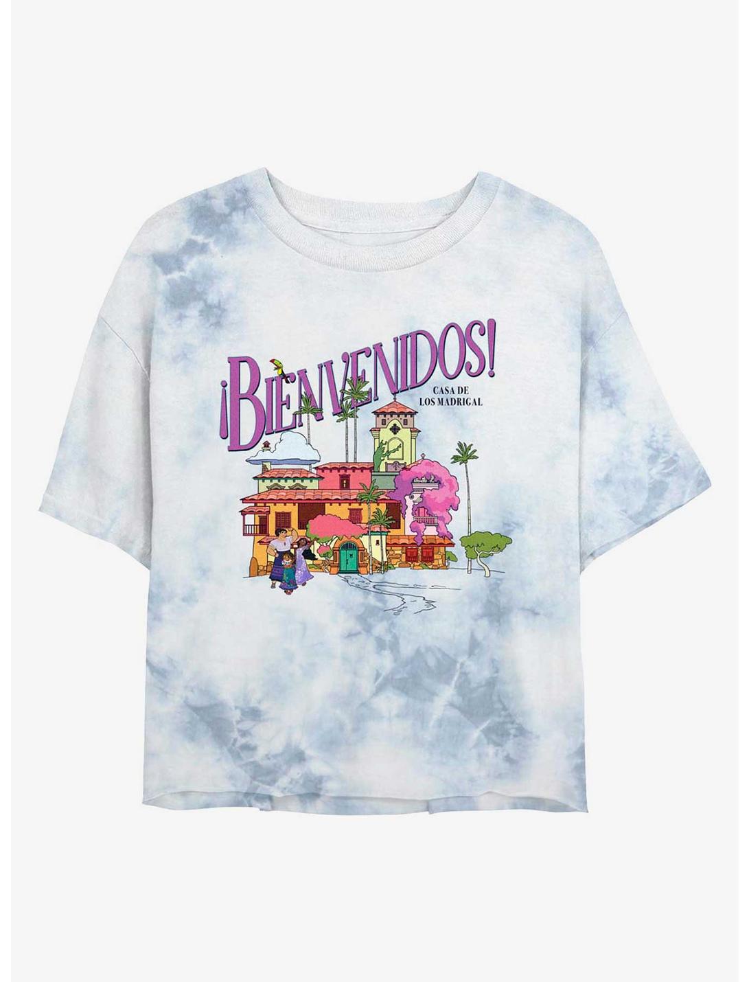 T-shirt court tie-dye pour filles Disney Encanto Welcome In Spanish