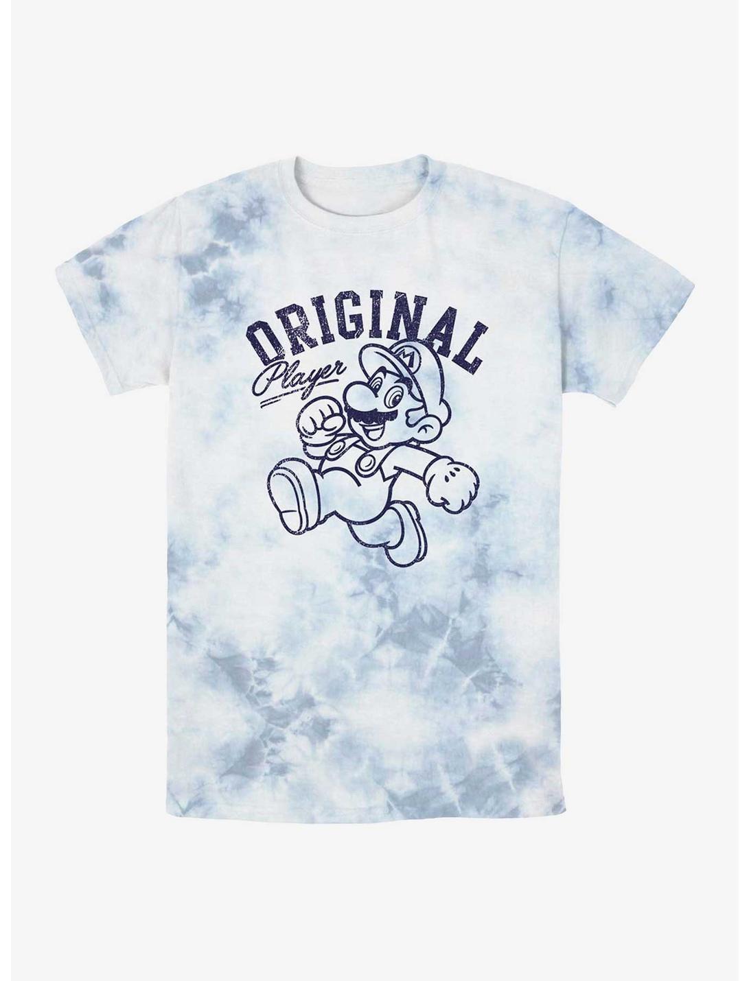 T-shirt tie-dye Mario le plombier original de Nintendo