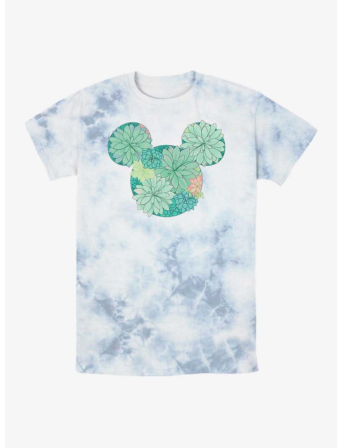 Disney Mickey Mouse Succulents Tie-Dye T-Shirt