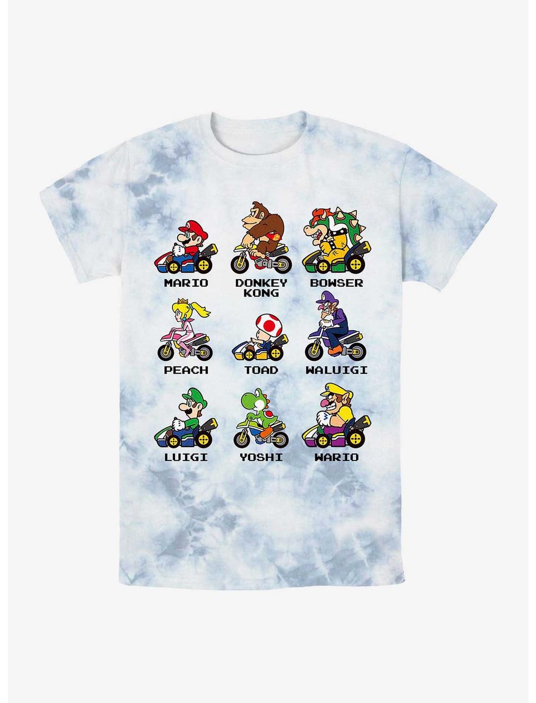 T-shirt délavé Nintendo Mario Kart Racers