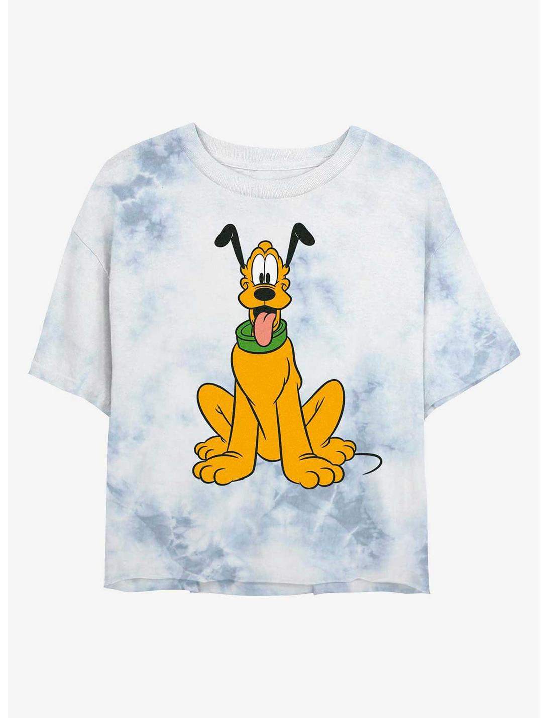 T-shirt court tie-dye pour filles Disney Pluto traditionnel Pluto