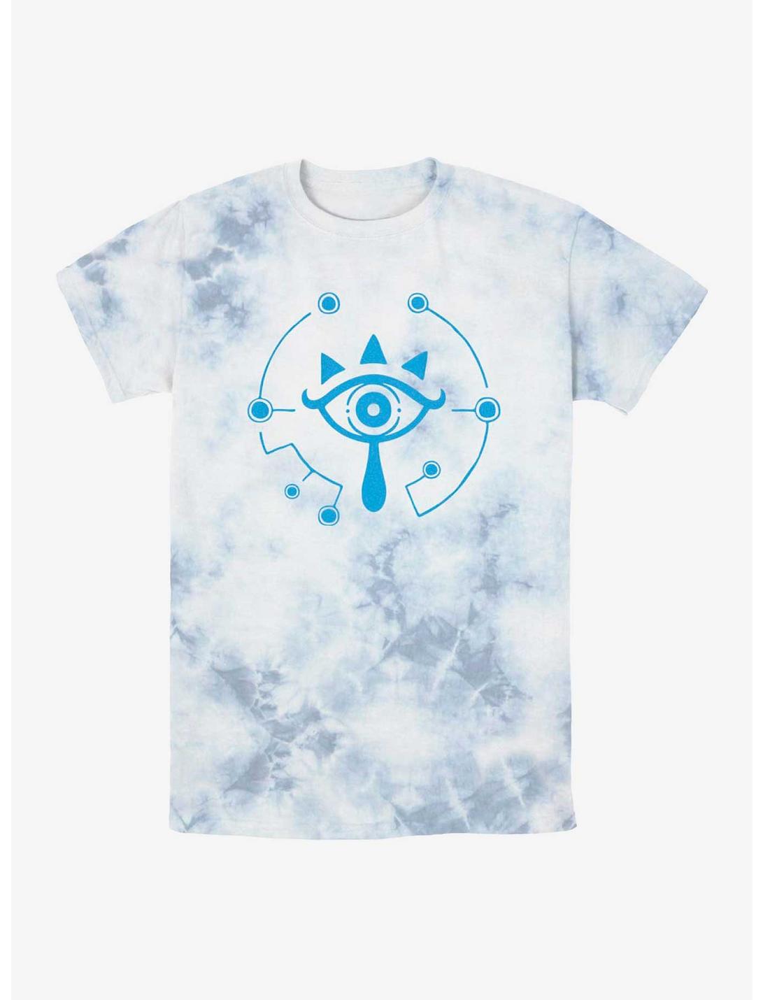 The Legend of Zelda Sheikah Eye Symbol Tie-Dye T-Shirt