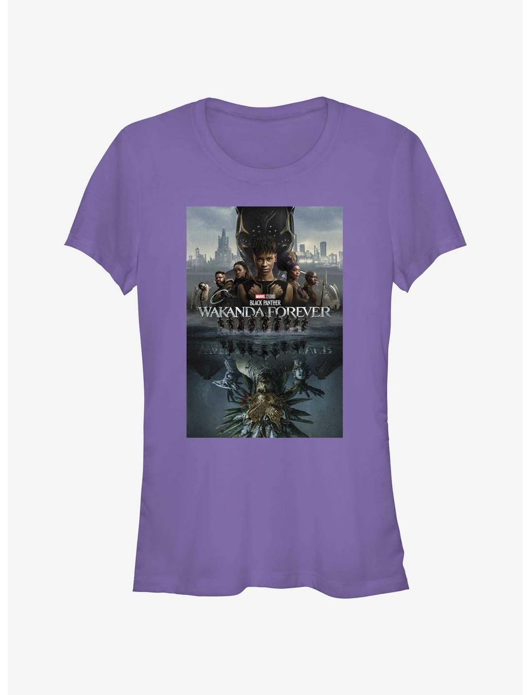 Marvel Black Panther: Wakanda Forever Movie Poster Girls T-Shirt