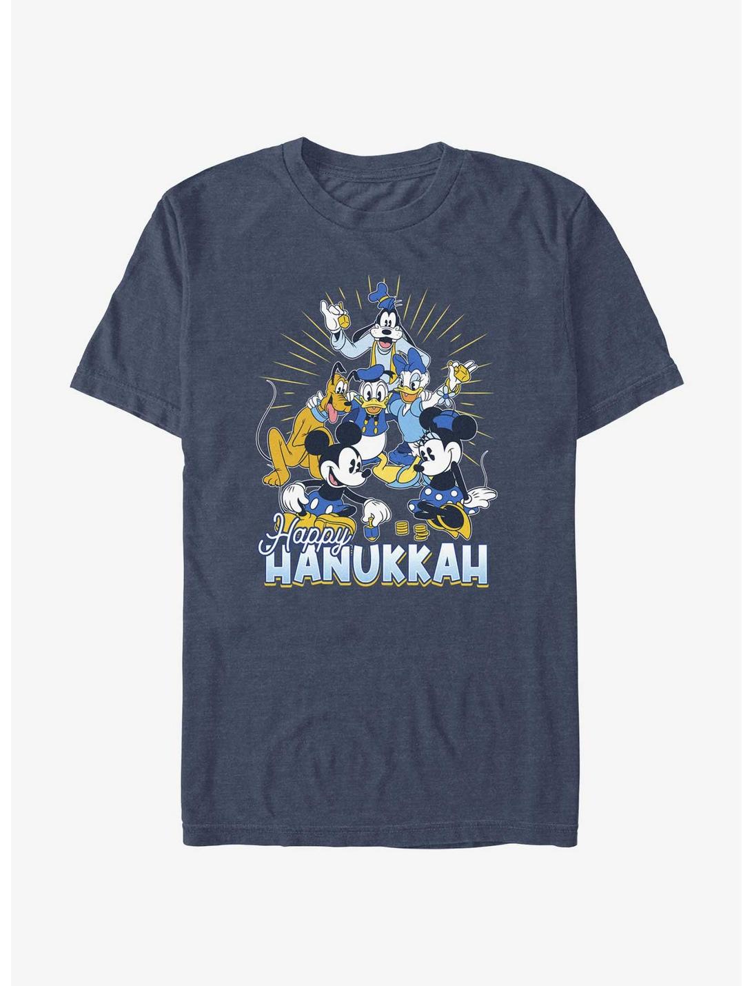 Disney Mickey Mouse & Friends Happy Hanukkah T-Shirt