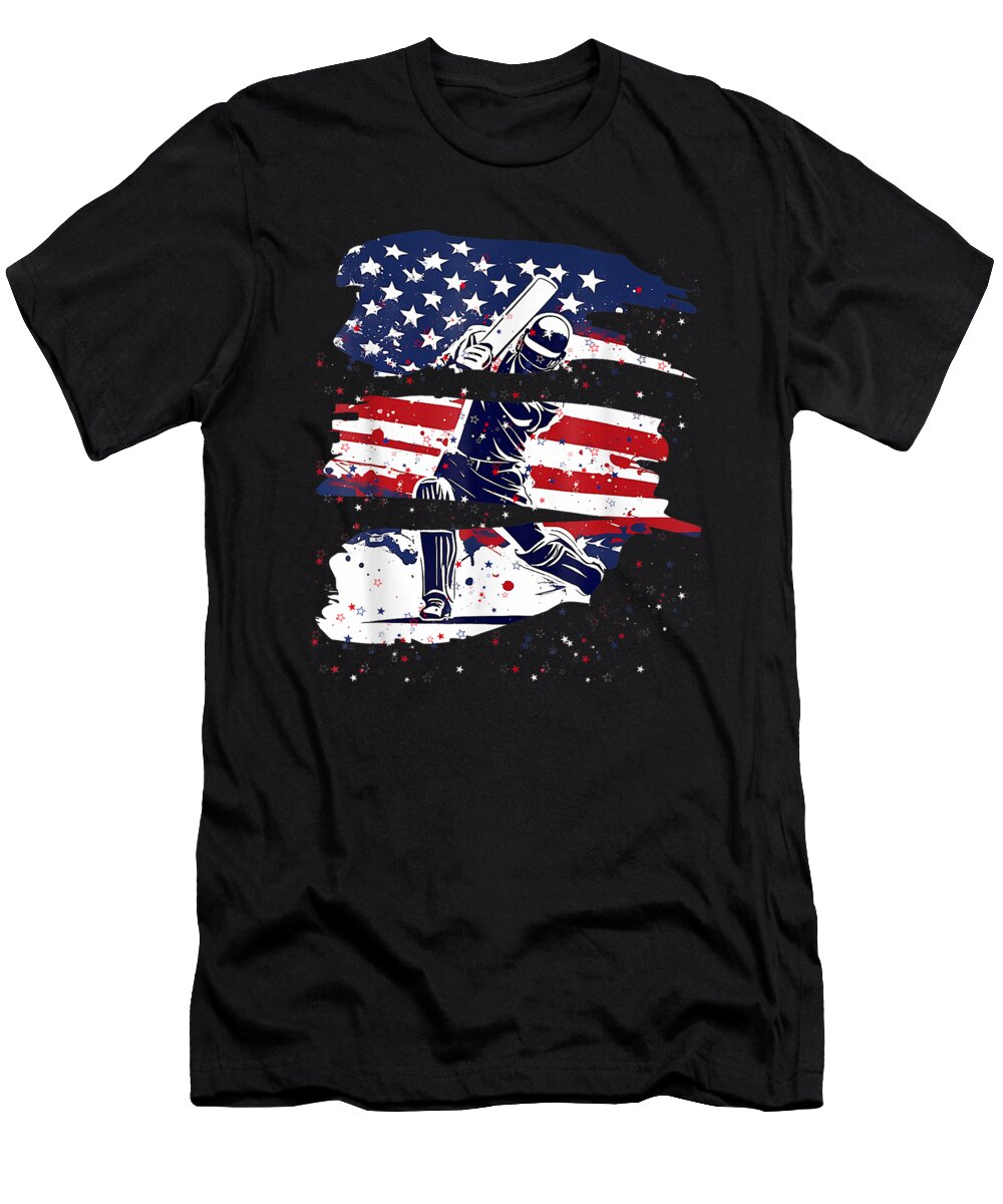 2024 USA Cricket Jersey America Cricket in USA Dh Bubble T-Shirt