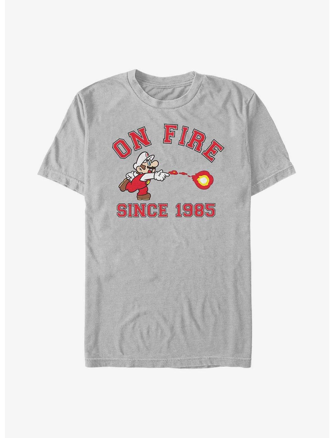 Nintendo Mario On Fire T-Shirt