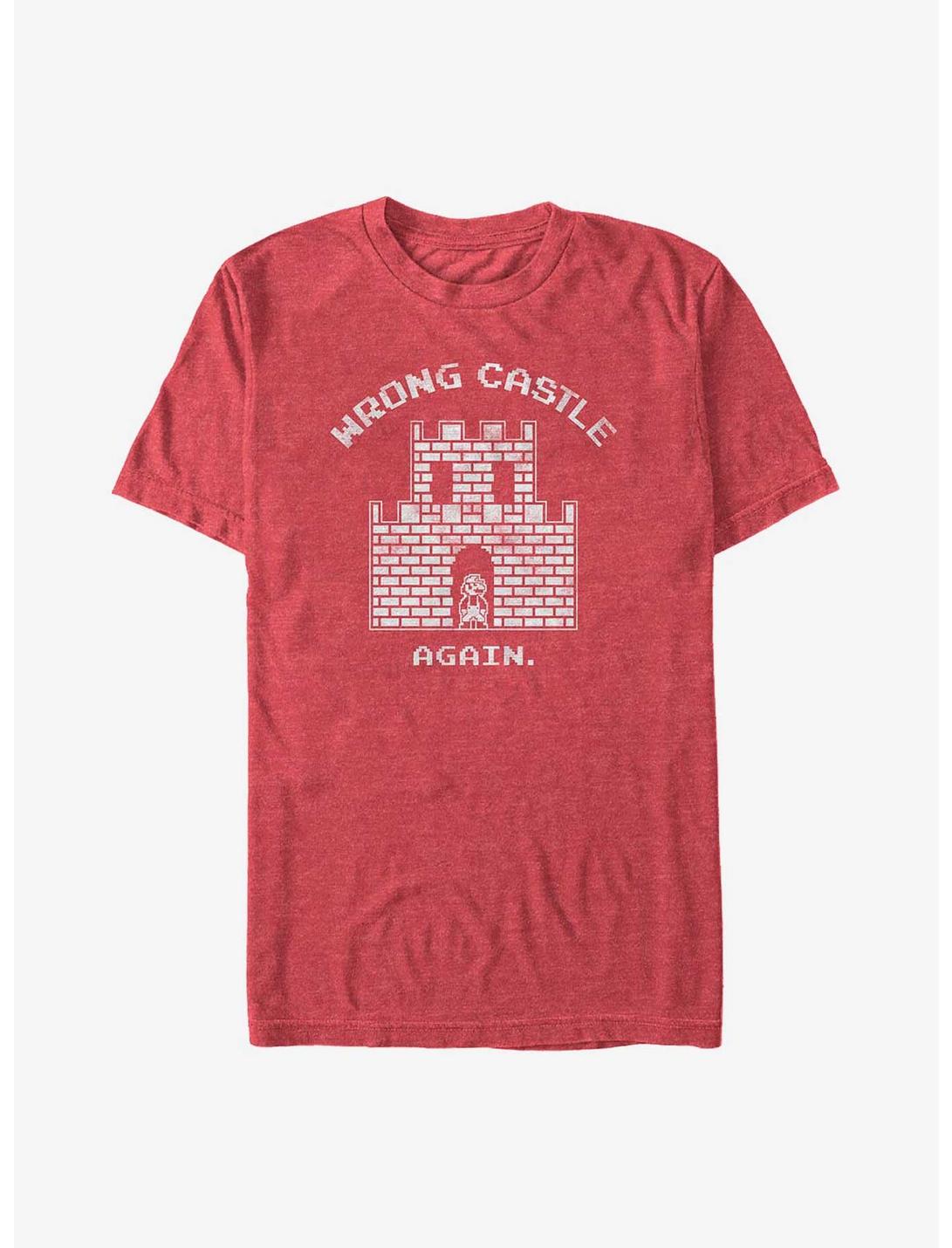 T-shirt Nintendo Mario Mauvais Château