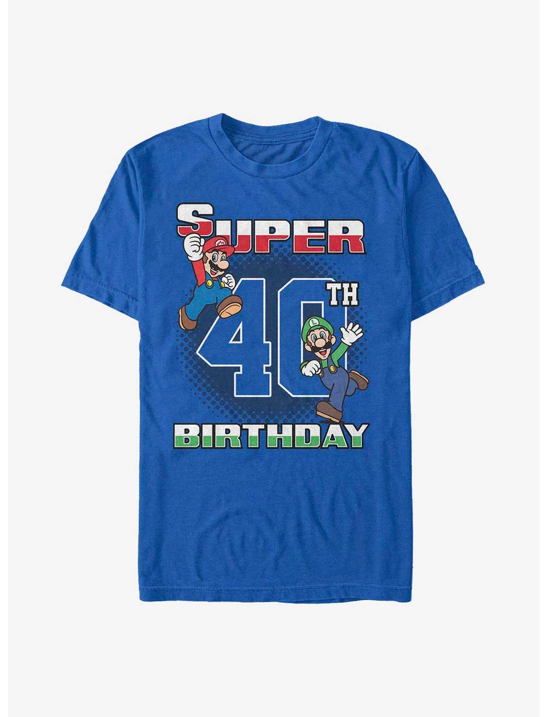 Nintendo Happy Super 40th Birthday T-Shirt