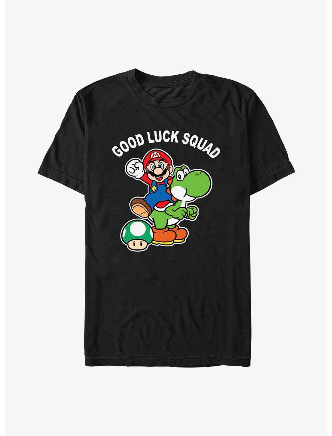 Nintendo Mario Good Luck Squad T-Shirt