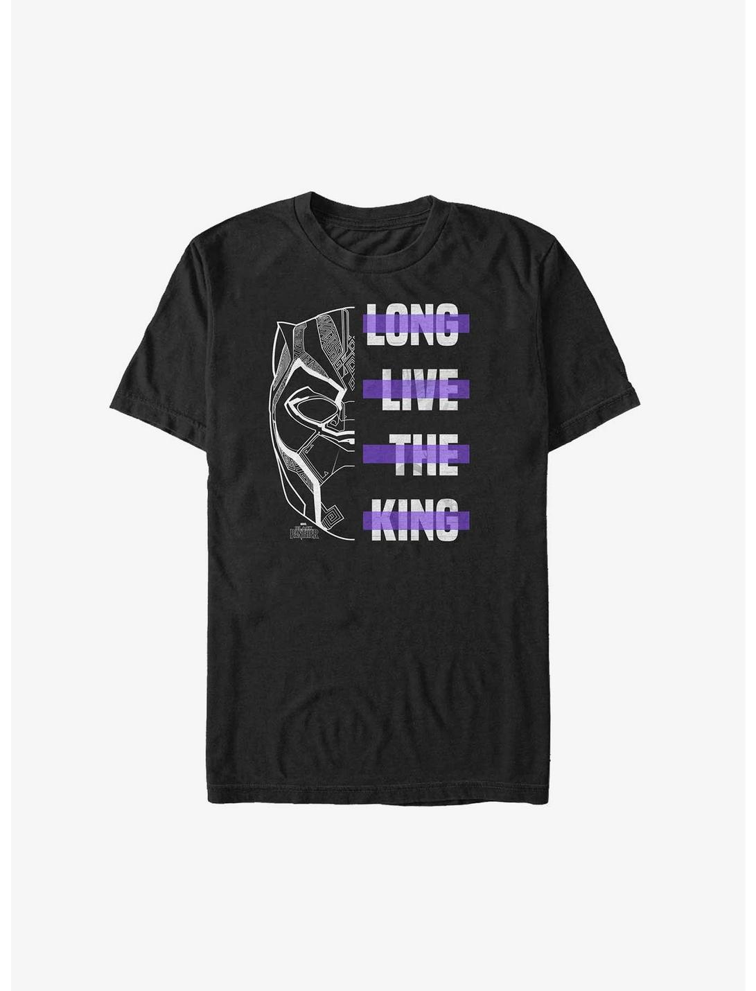 Marvel Black Panther Long Live The King Heavyweight T-Shirt