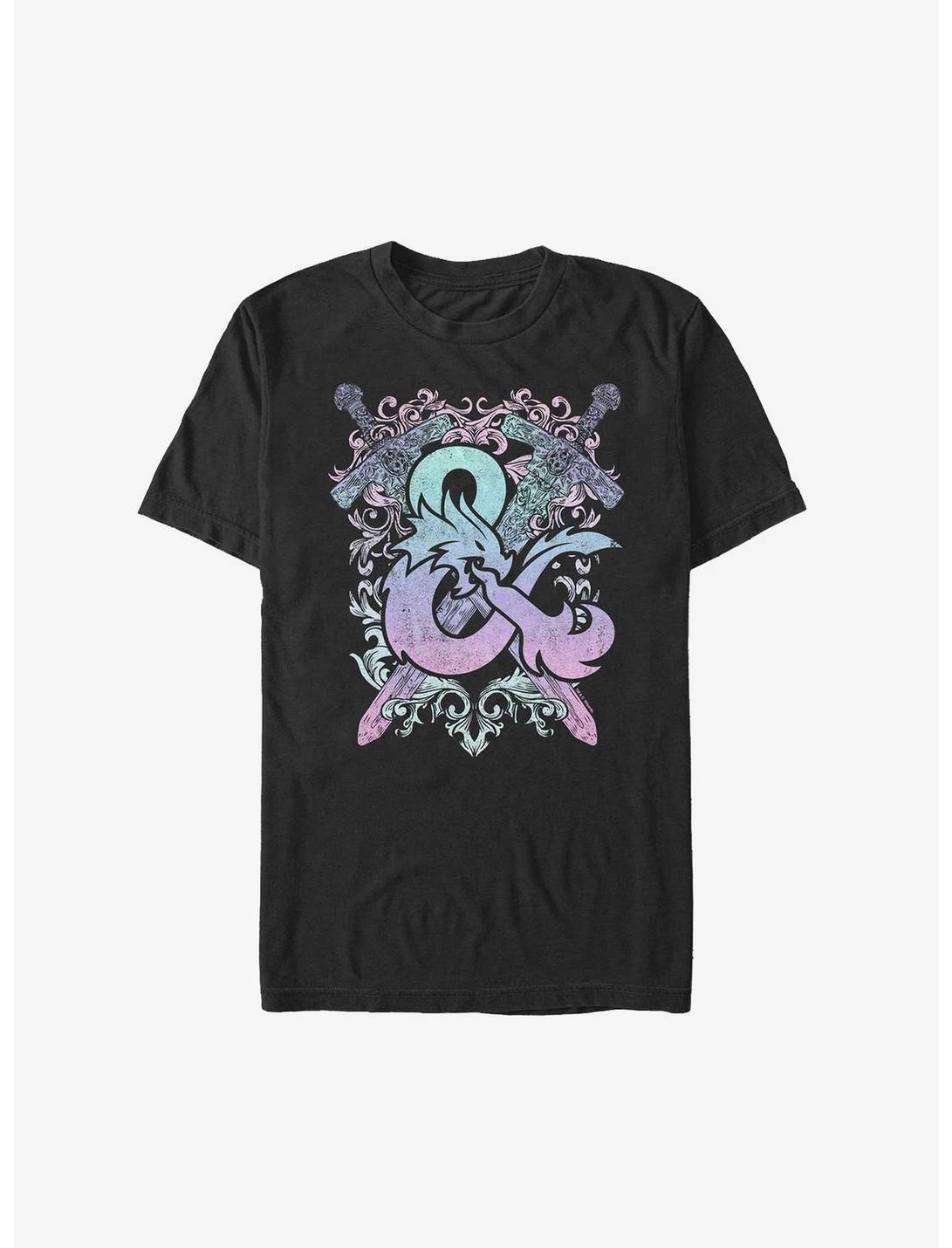 Dungeons & Dragons Dual Swords Logo Heavyweight T-Shirt