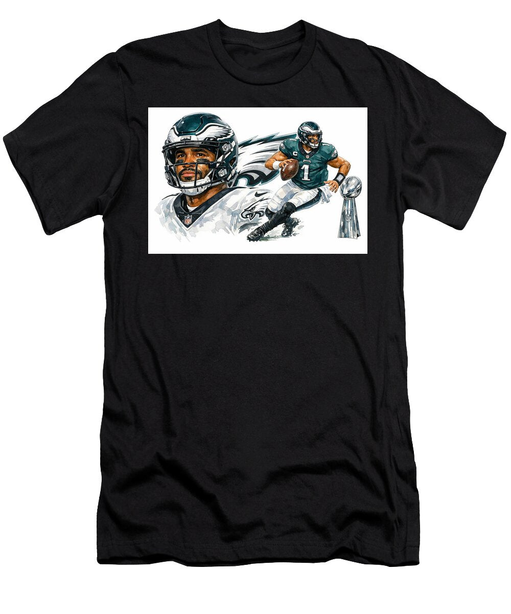 2025 Jalen Hurts Eagles Superbowl Lix Mvp All Sports T-Shirt