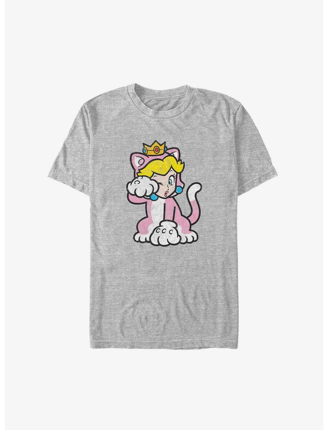 Nintendo Mario Cat Peach Big & Tall T-Shirt