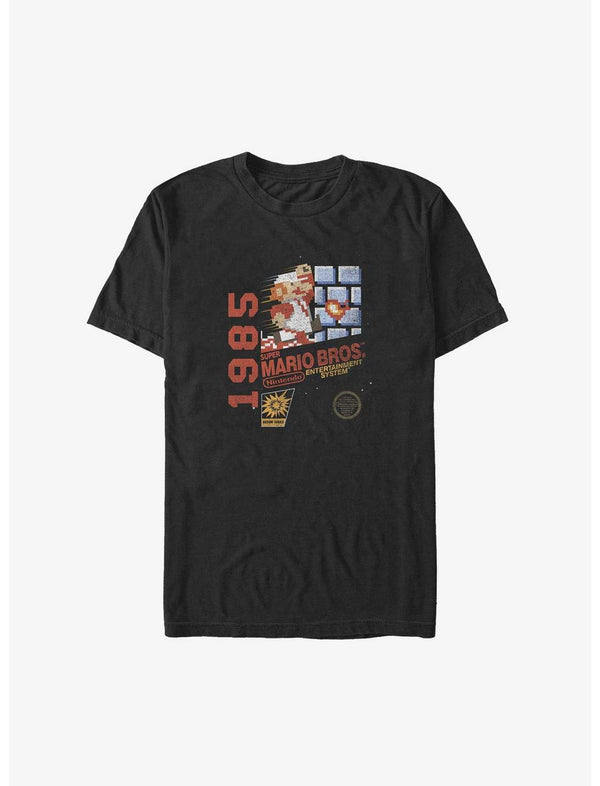 Nintendo Mario Vintage 8-Bit Bros Big & Tall T-Shirt