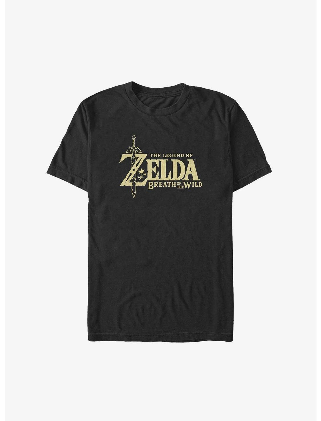 Nintendo The Legend of Zelda: Breath of the Wild Logo Big & Tall T-Shirt
