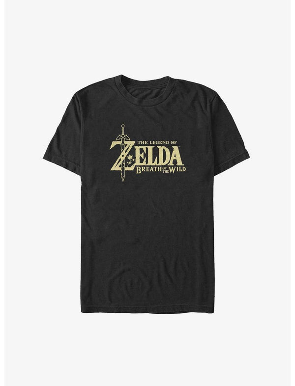 Nintendo The Legend of Zelda: Breath of the Wild Logo Big & Tall T-Shirt