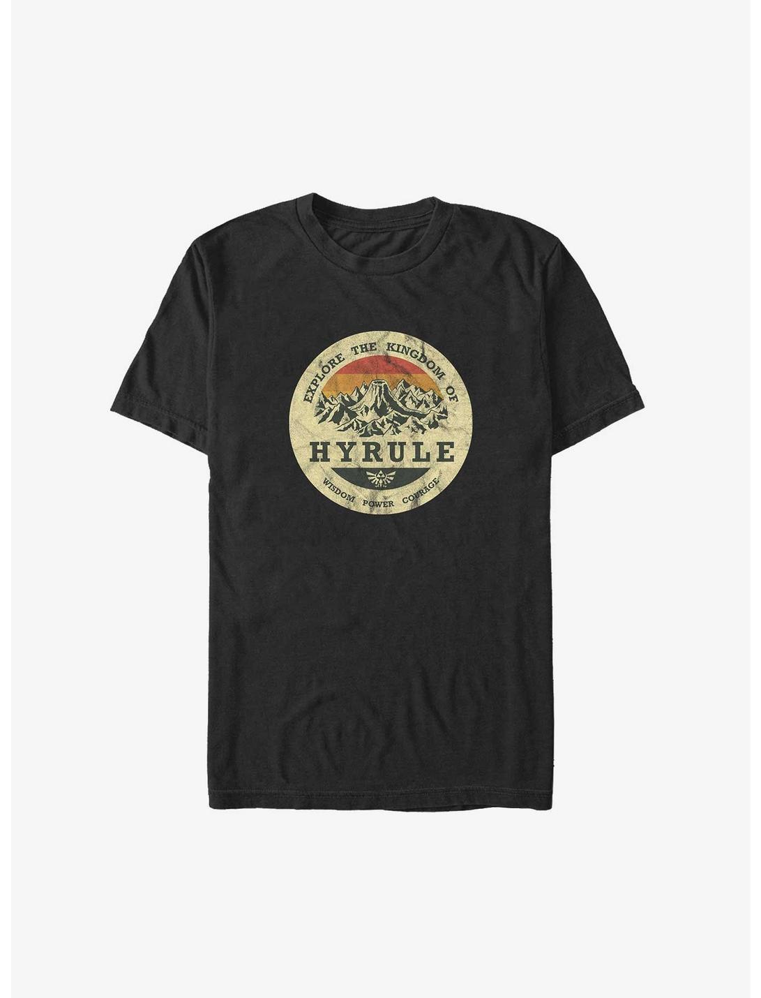 Nintendo The Legend of Zelda Explore Hyrule Big & Tall T-Shirt