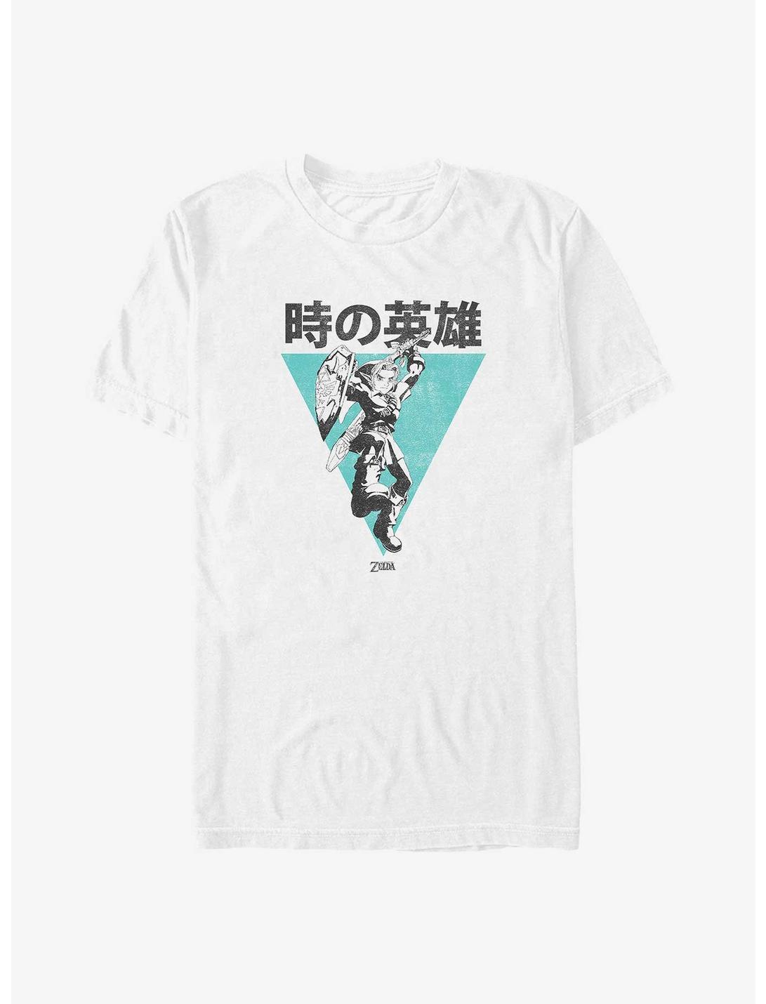 T-shirt grande taille japonais Nintendo The Legend of Zelda Link Hero of Time