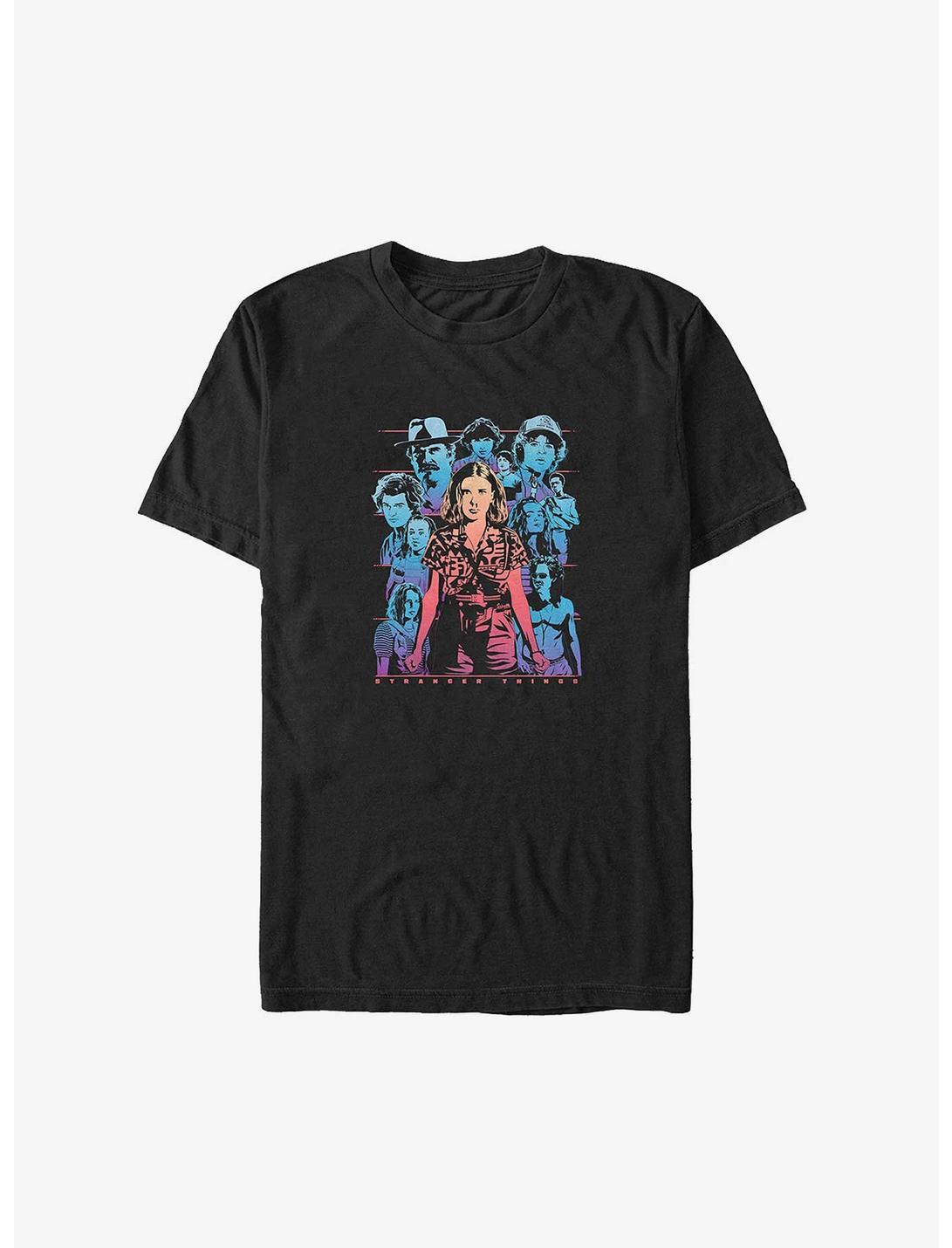 T-shirt grandes tailles Stranger Things Populous Gaze