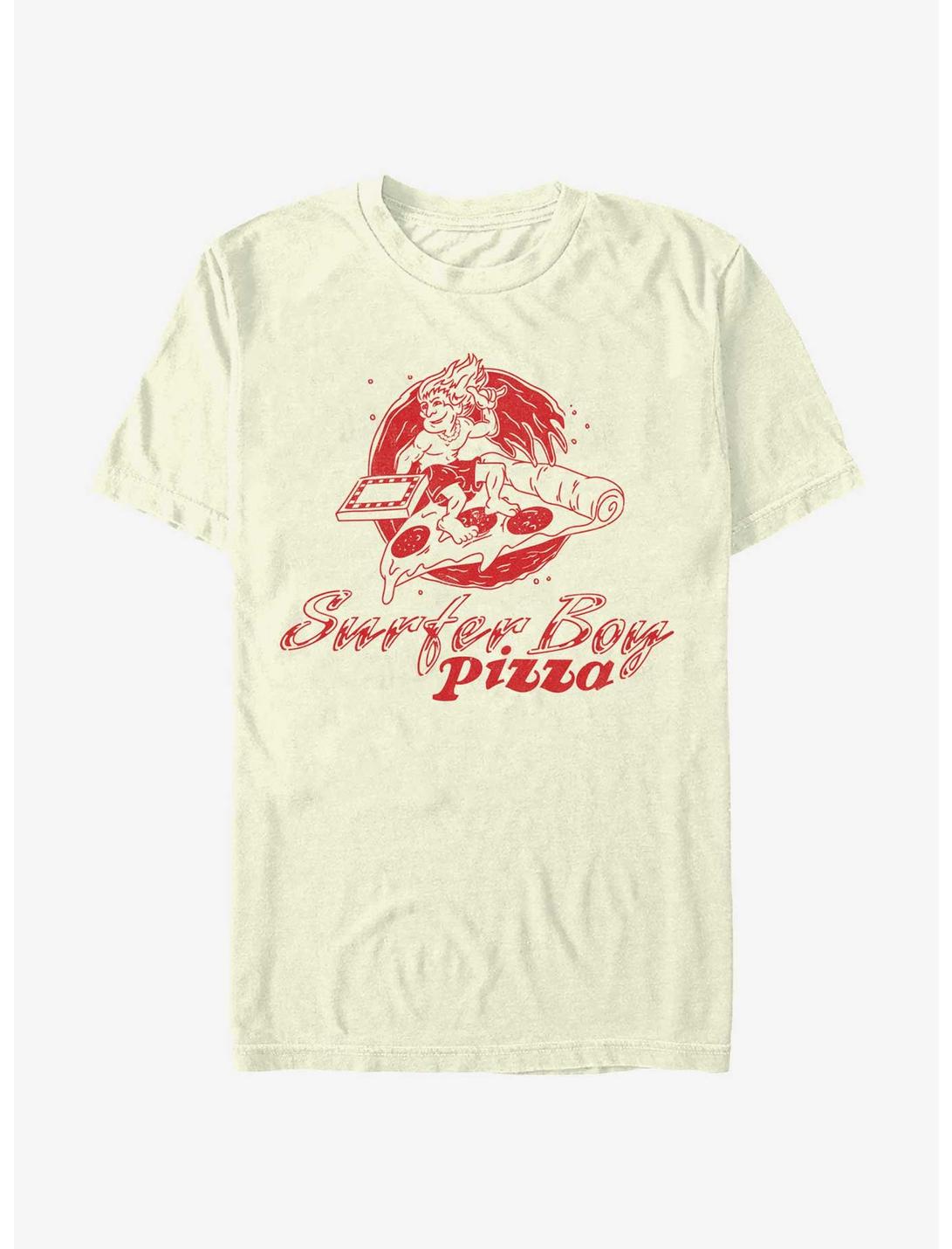 Stranger Things Surfer Boy Pizza Logo T-Shirt