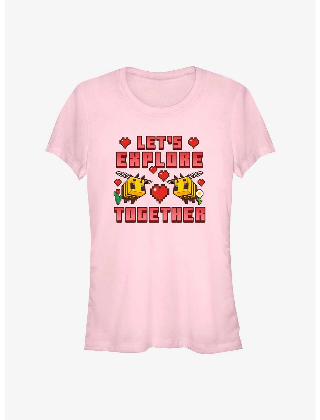 Minecraft Bee Mine Girls T-Shirt